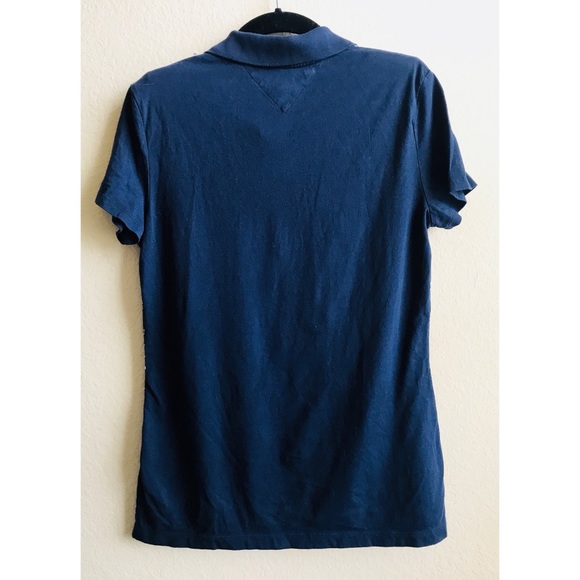 Tommy Hilfiger paisley signature polo. Small. - Picture 2 of 3